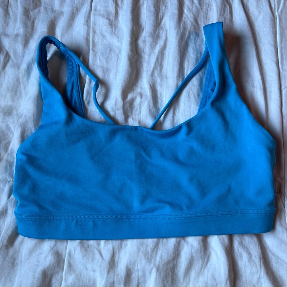 Athleta Workout Sports Bra – Blue, Size M